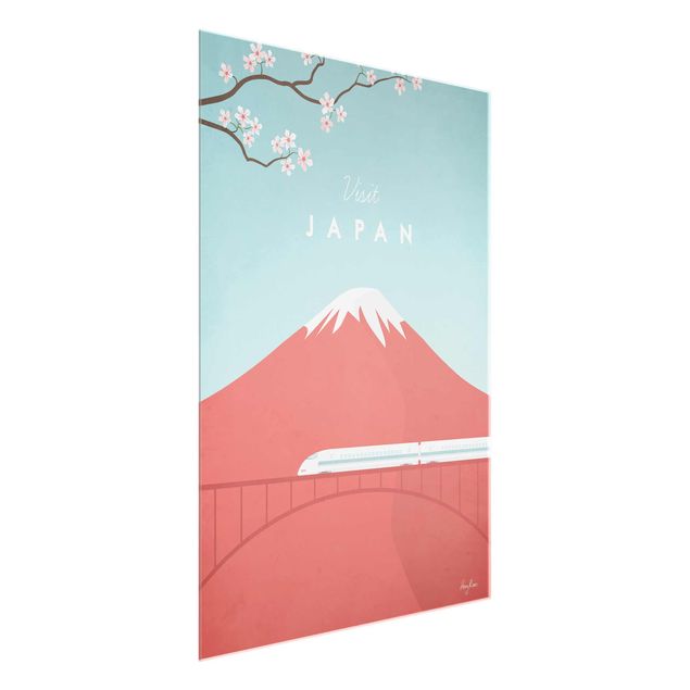 quadros de paisagens Travel Poster - Japan
