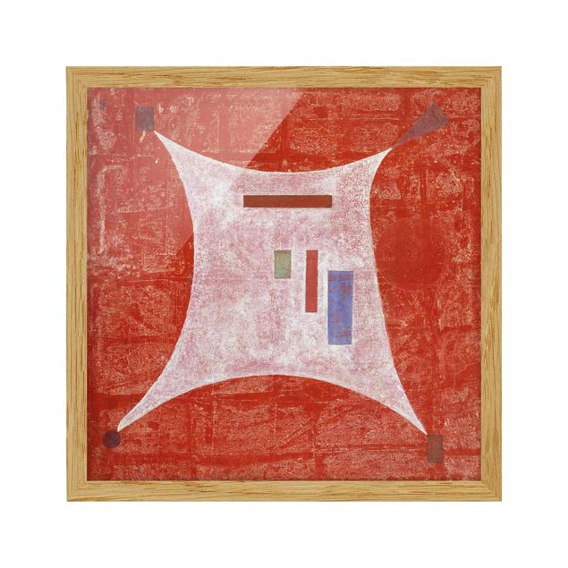 Quadros com moldura abstratos Wassily Kandinsky - Towards The Four Corners