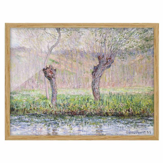 quadro de árvore Claude Monet - Willow Trees Spring