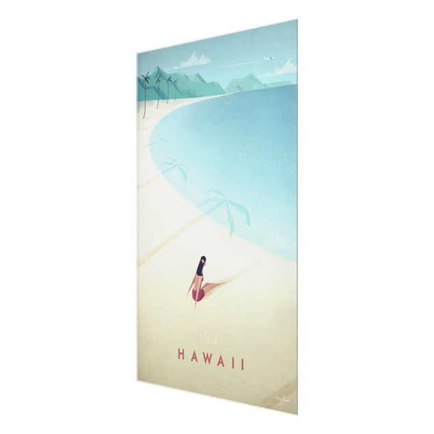 Quadros mar Travel Poster - Hawaii