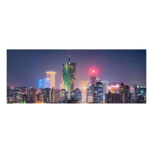 Quadros modernos Illuminated Night In Macao