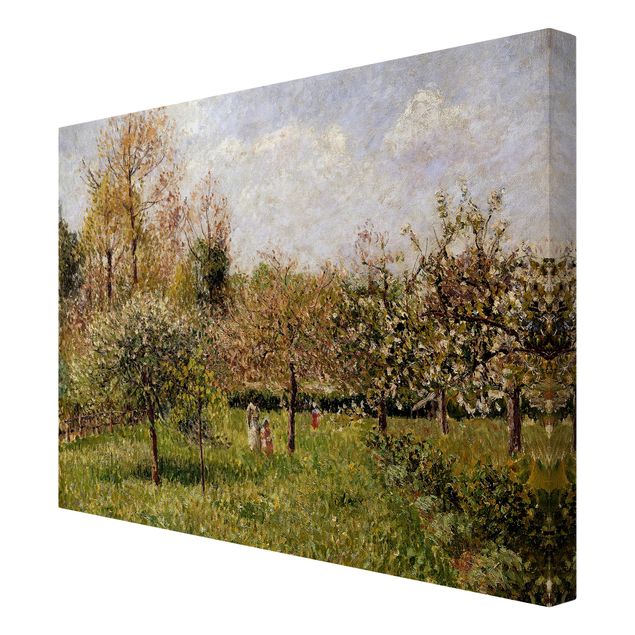 Quadros por movimento artístico Camille Pissarro - Spring In Eragny
