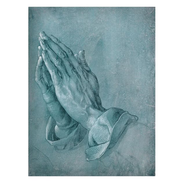 Quadros retratos Albrecht Dürer - Study Of Praying Hands
