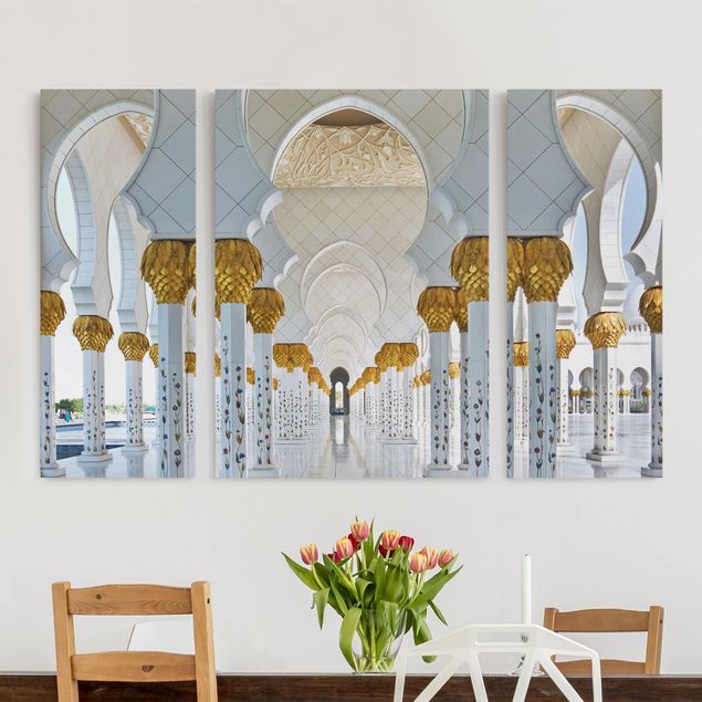 decoraçao para parede de cozinha Mosque In Abu Dhabi