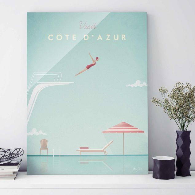 decoraçoes cozinha Travel Poster - Côte D'Azur