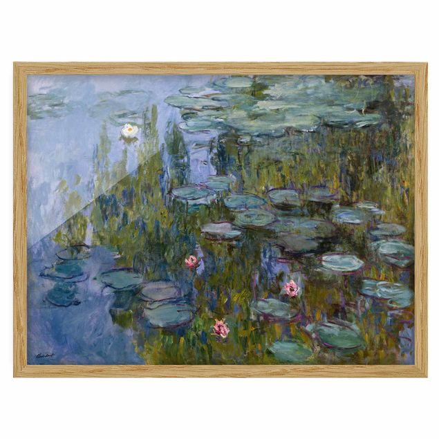 quadros de paisagens Claude Monet - Water Lilies (Nympheas)