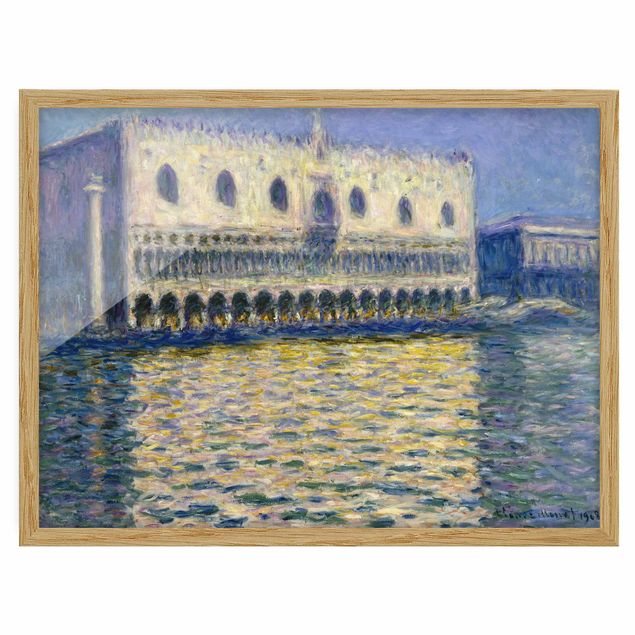Quadros cidades Claude Monet - The Palazzo Ducale