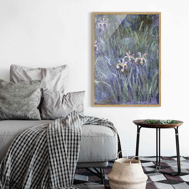 Quadros por movimento artístico Claude Monet - Iris