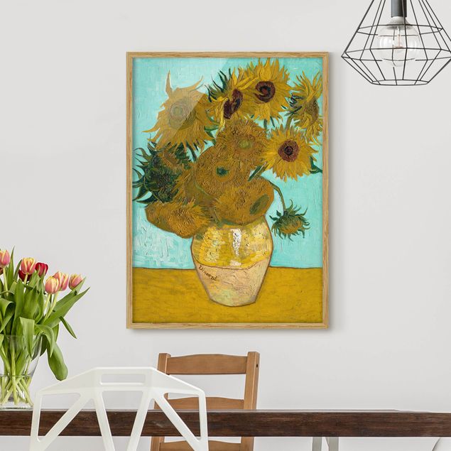 decoraçoes cozinha Vincent van Gogh - Sunflowers