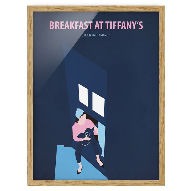 Quadros modernos Film Posters Breakfast At Tiffany's