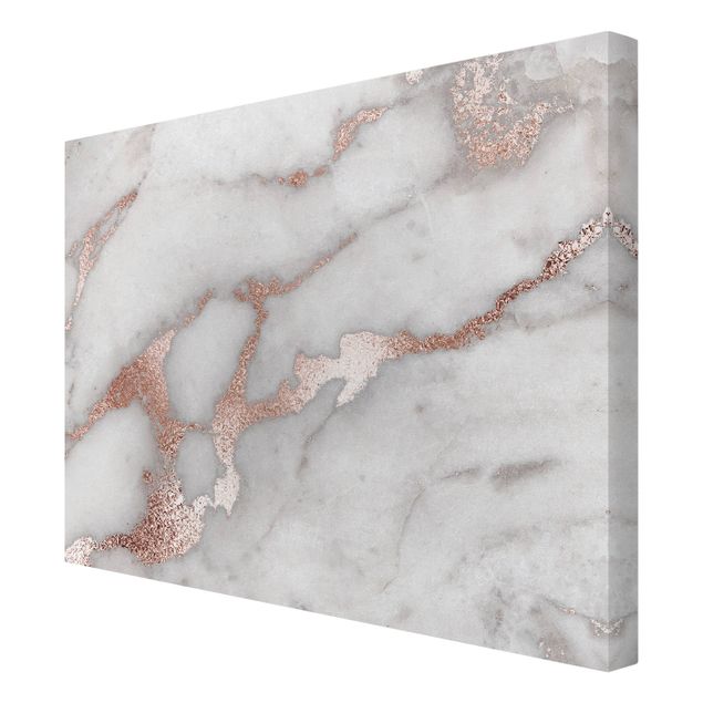 Quadros em cinza Marble Look With Glitter