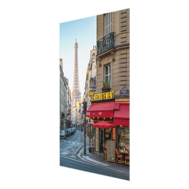 quadros modernos para quarto de casal Streets Of Paris