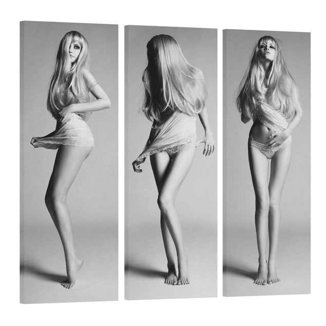 Quadros atos e eróticos Sexy Lingerie Model