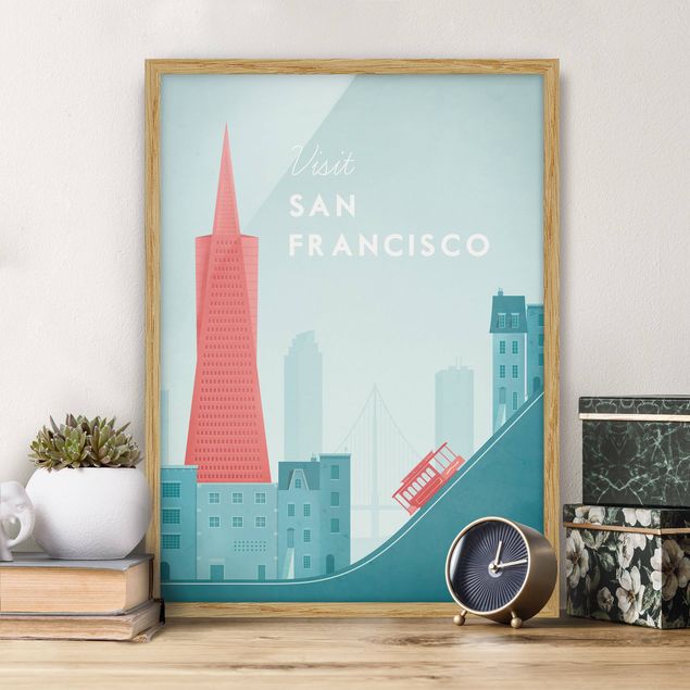 decoraçao cozinha Travel Poster - San Francisco