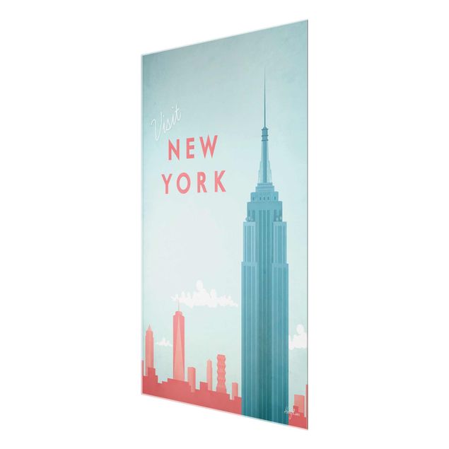 Quadros famosos Travel Poster - New York