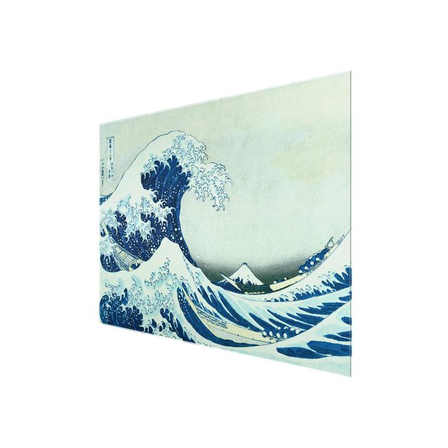 Quadros mar Katsushika Hokusai - The Great Wave At Kanagawa