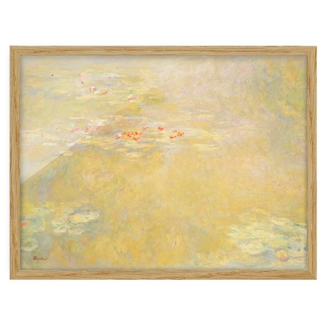 quadros de paisagens Claude Monet - The Water Lily Pond