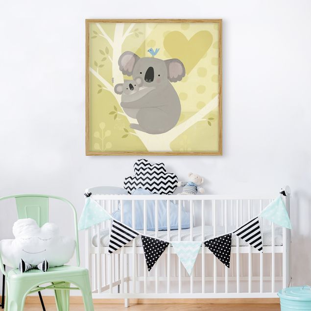 quadro de amor Mum And I - Koalas