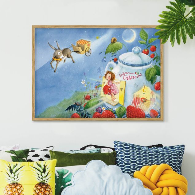 decoração para quartos infantis Little Strawberry Strawberry Fairy - Donkey Casimir