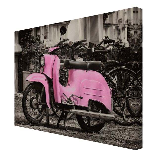 Quadros decorativos Pink Scooter