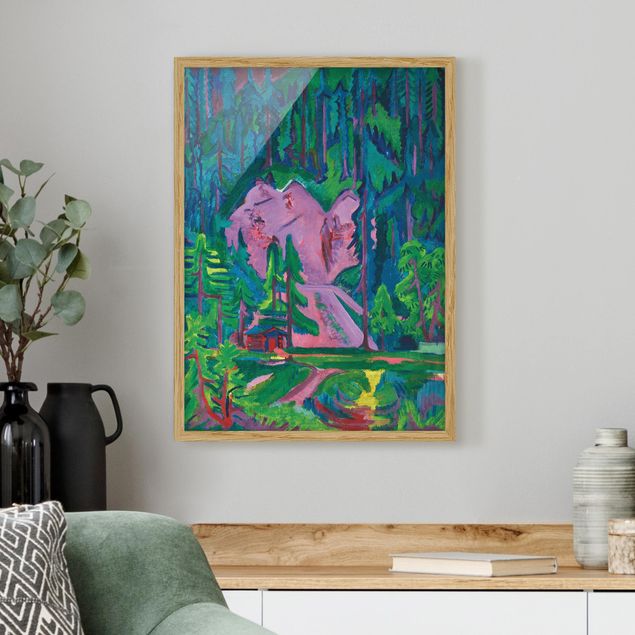 Quadros por movimento artístico Ernst Ludwig Kirchner - Quarry in the Wild