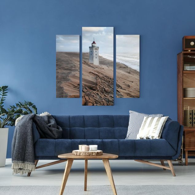 quadros de paisagens Lighthouse In Denmark