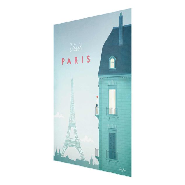 Quadros famosos Travel Poster - Paris