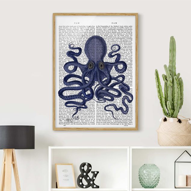 decoraçao cozinha Animal Reading - Octopus
