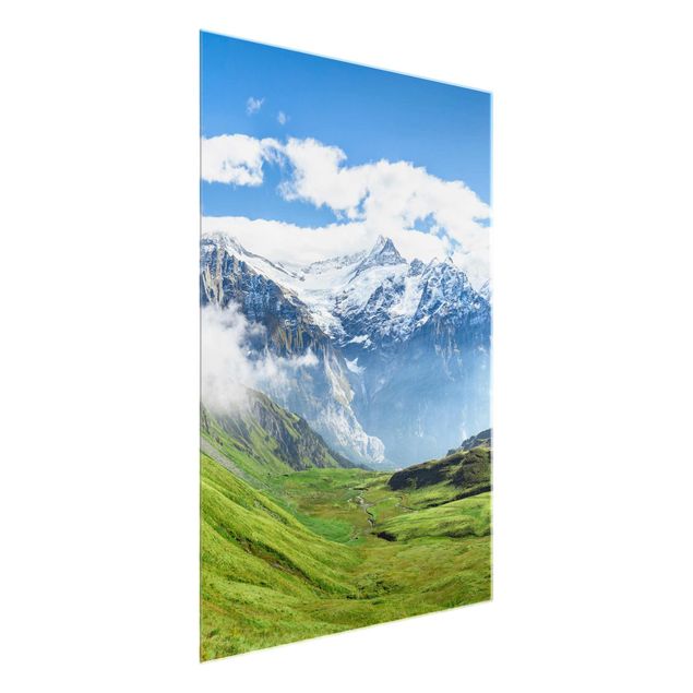 Quadros montanhas Swiss Alpine Panorama