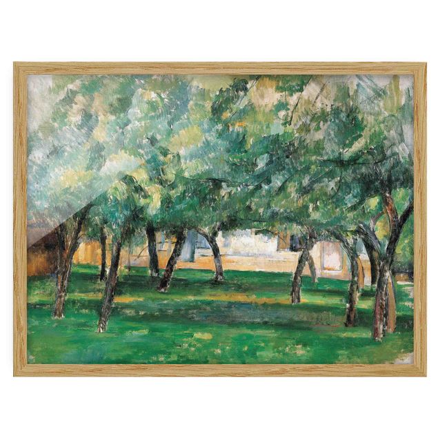 Quadros por movimento artístico Paul Cézanne - Farm In Normandy