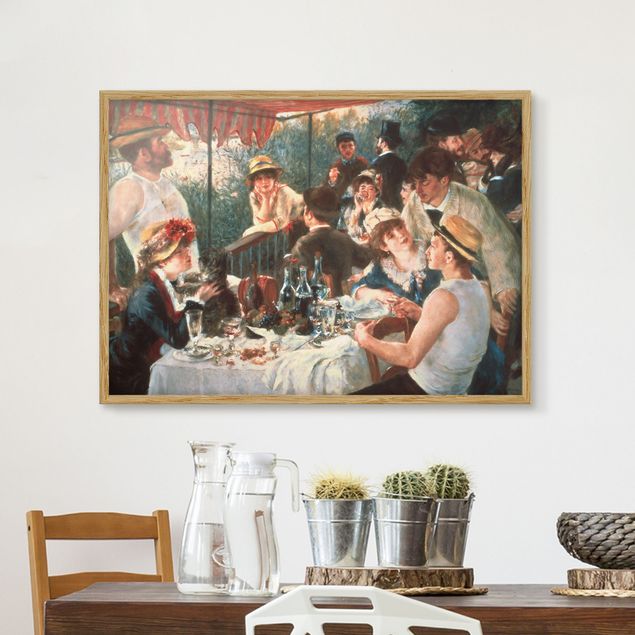 decoraçoes cozinha Auguste Renoir - Luncheon Of The Boating Party
