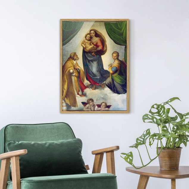decoraçao cozinha Raffael - The Sistine Madonna