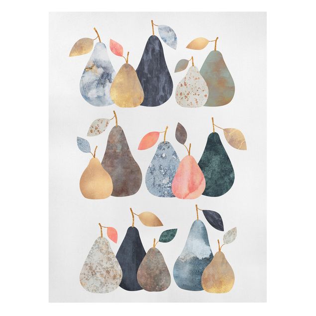 Quadros famosos Collage Golden Pears