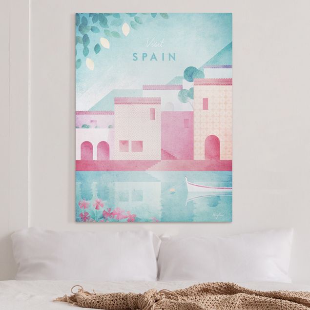 decoraçao para parede de cozinha Travel Poster - Spain