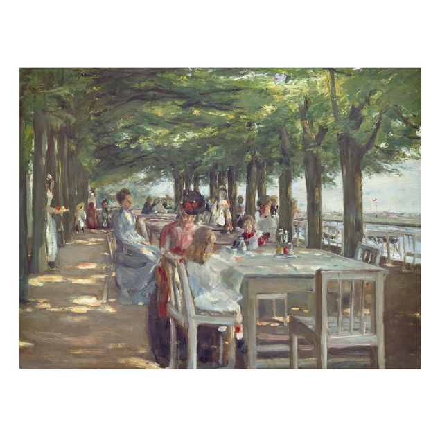 quadro com paisagens Max Liebermann - The Restaurant Terrace Jacob