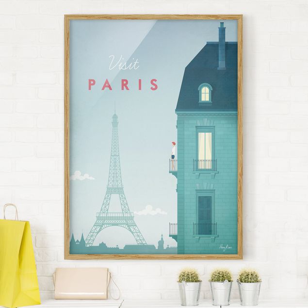 decoraçao cozinha Travel Poster - Paris