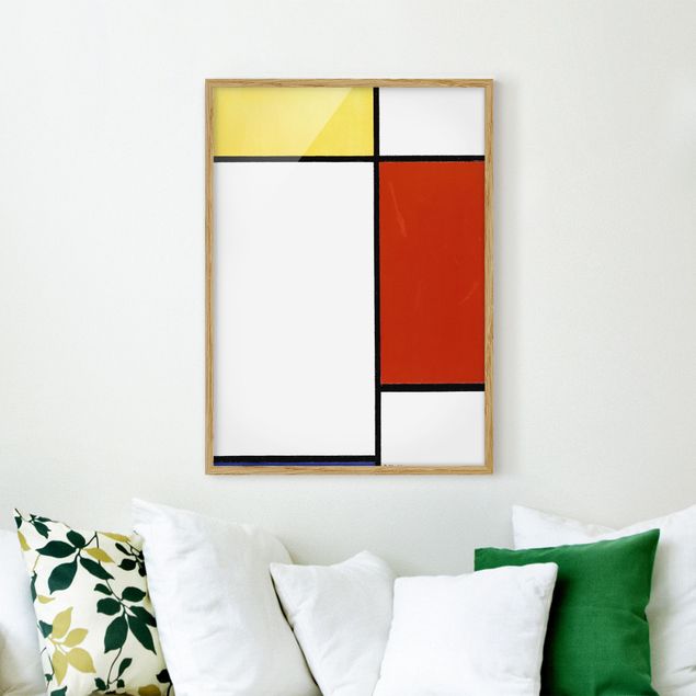 decoraçoes cozinha Piet Mondrian - Composition I