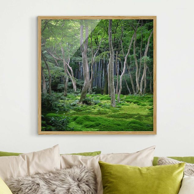 quadro de árvore Japanese Forest