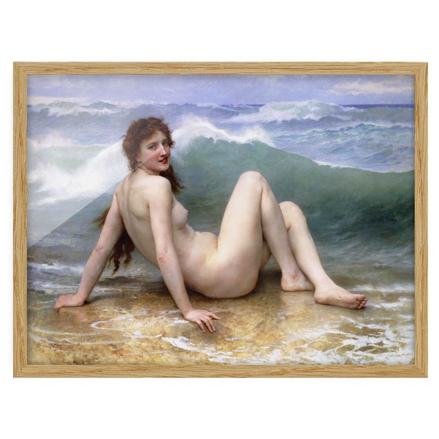 Quadros famosos William Adolphe Bouguereau - The Wave