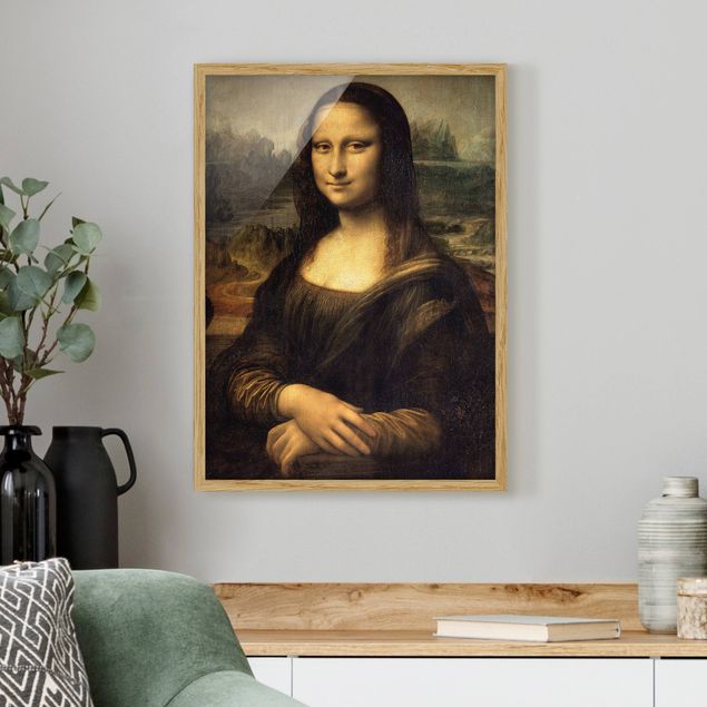 decoraçao cozinha Leonardo da Vinci - Mona Lisa