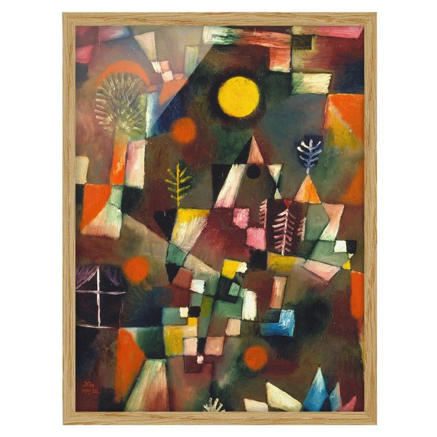 Quadros famosos Paul Klee - The Full Moon