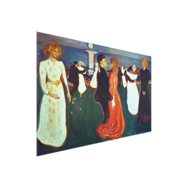 Quadros movimento artístico Pós-impressionismo Edvard Munch - The Dance Of Life