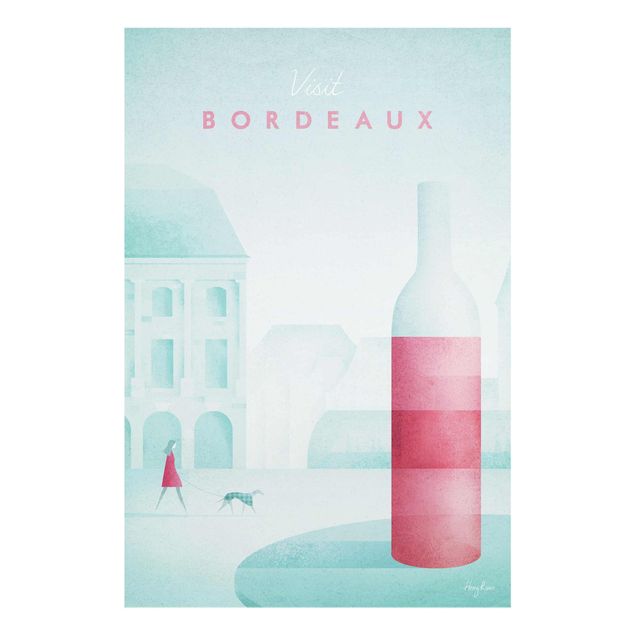 Quadros em turquesa Travel Poster - Bordeaux
