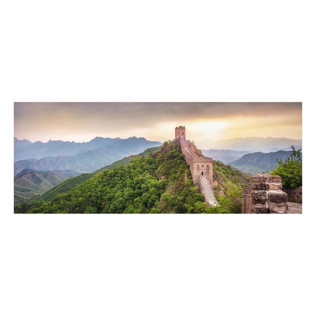 quadro com paisagens The Infinite Wall Of China