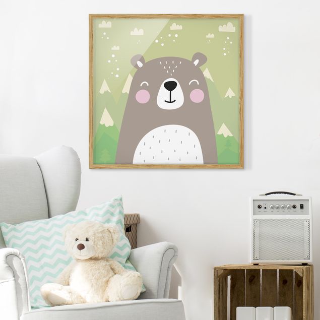 decoração quarto bebé Little bear