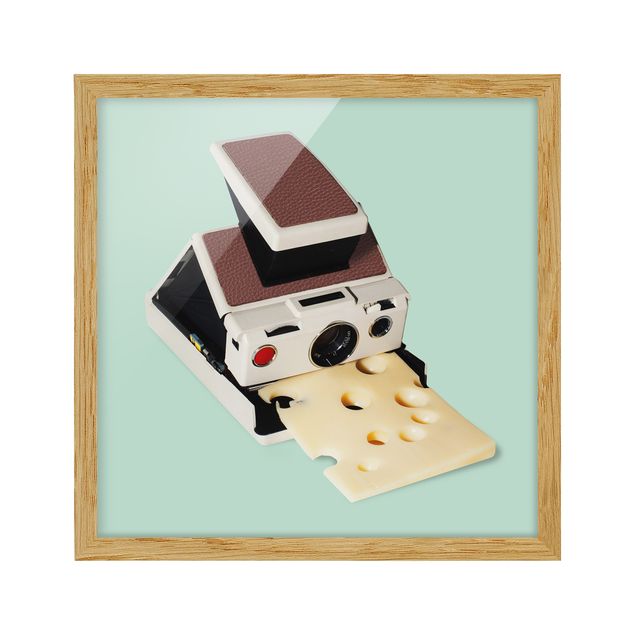 Quadros com moldura réplicas de quadros famosos Camera With Cheese