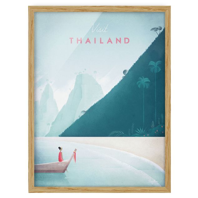 quadros de paisagens Travel Poster - Thailand