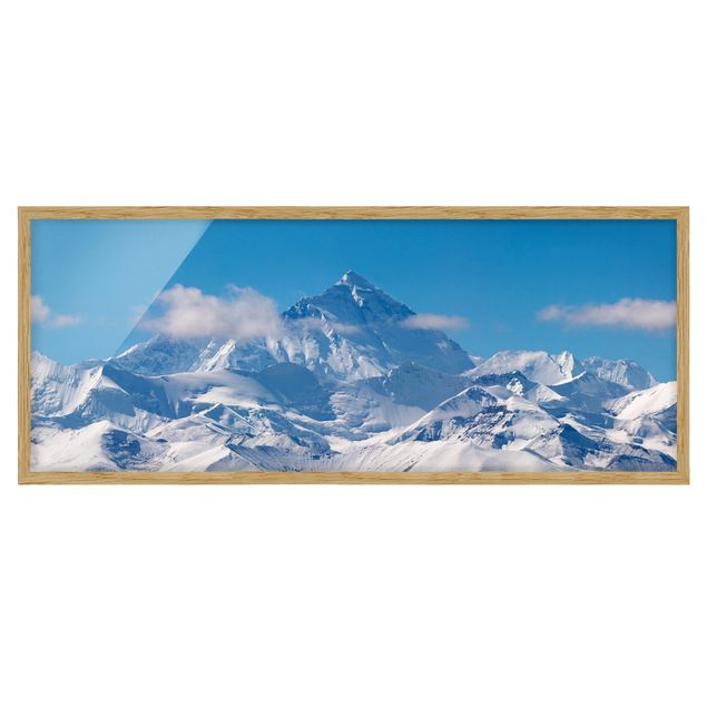 Quadros com moldura paisagens Mount Everest