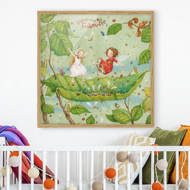decoração quarto bebé Little Strawberry Strawberry Fairy - Trampoline