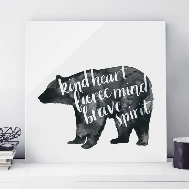 Quadros ursos Animals With Wisdom - Bear
